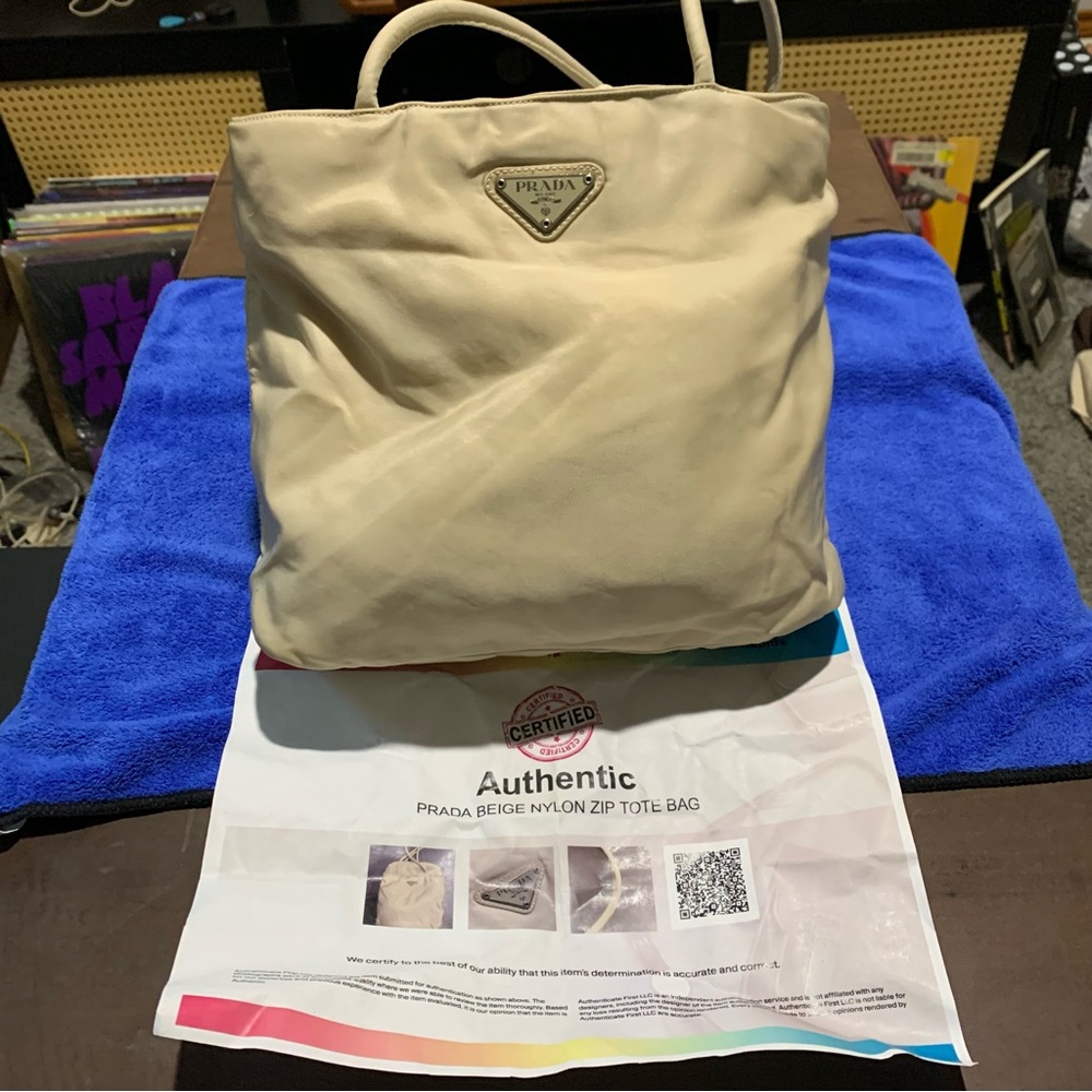 Prada Tessuto Mini Tote